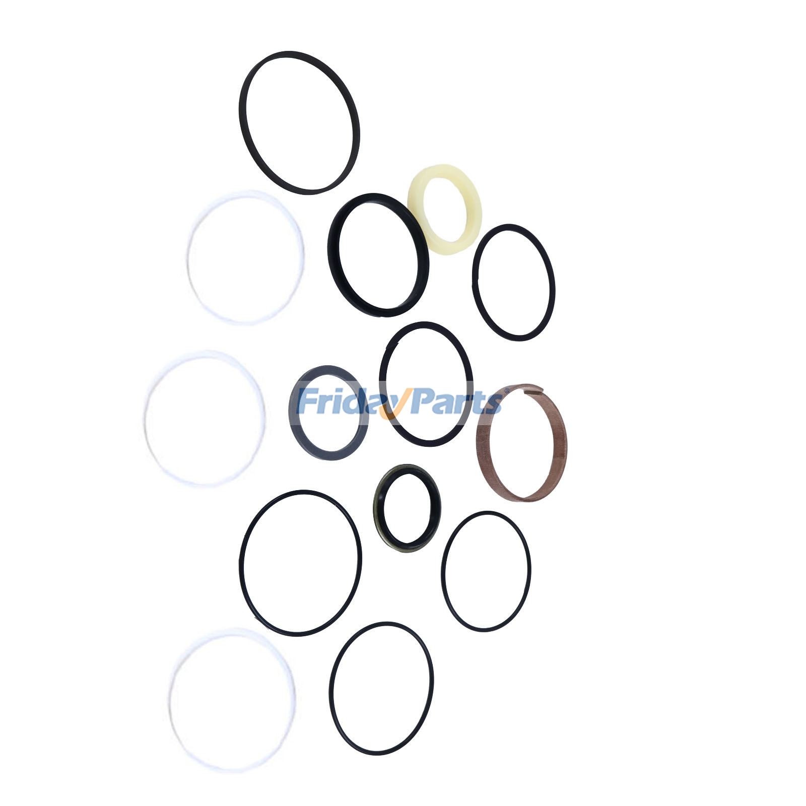 Kit de sello de cilindro de pluma para Komatsu PC55