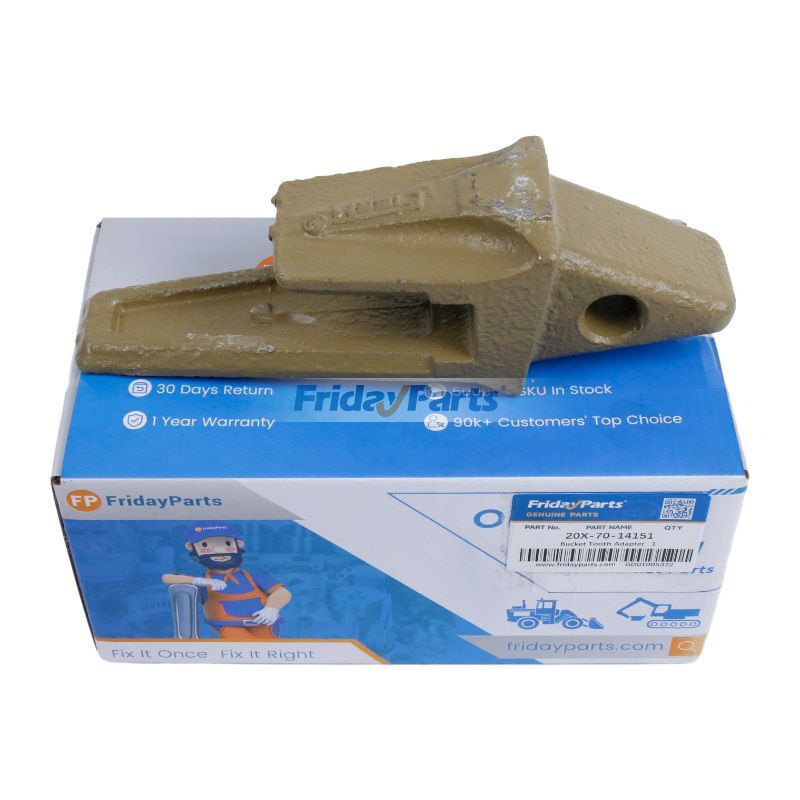 Forging Bucket Tooth Adapter 20X-70-14151 for Komatsu Excavator PC60-3 PC60-6 PC60-7 PC70-6 PC70-7 PC70-8