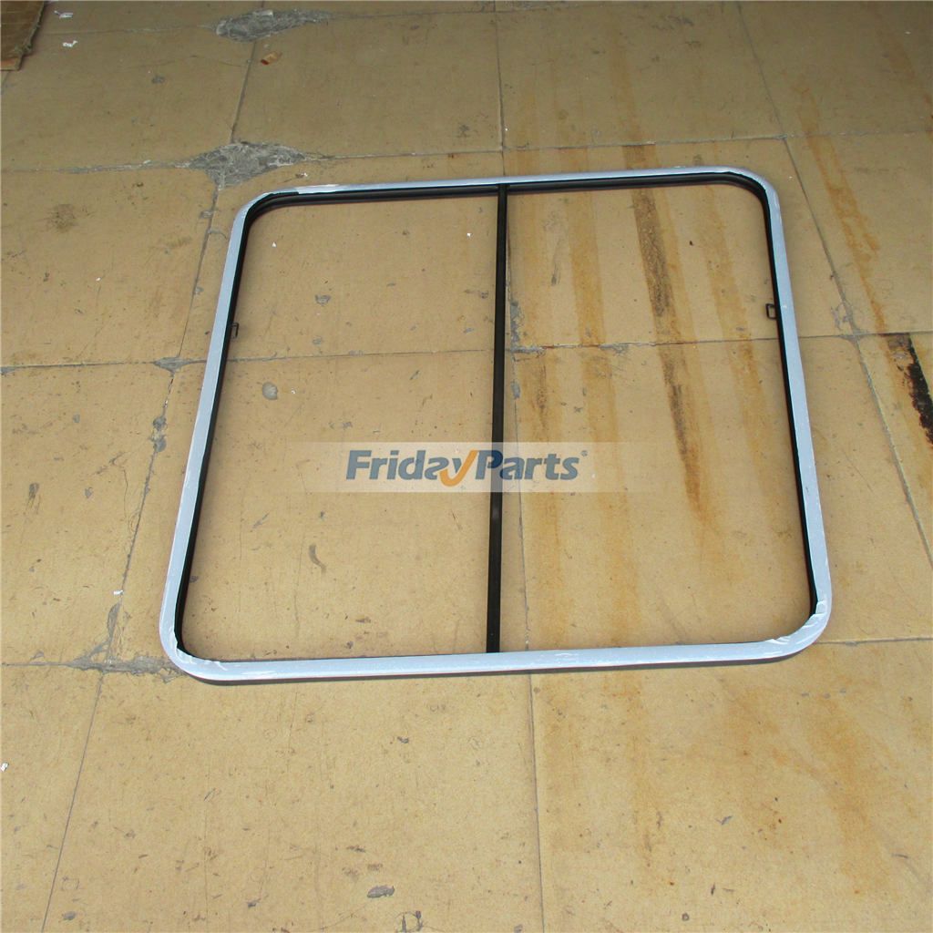 Excavator KOMATSU PC120-5 left door glass frame without Glass