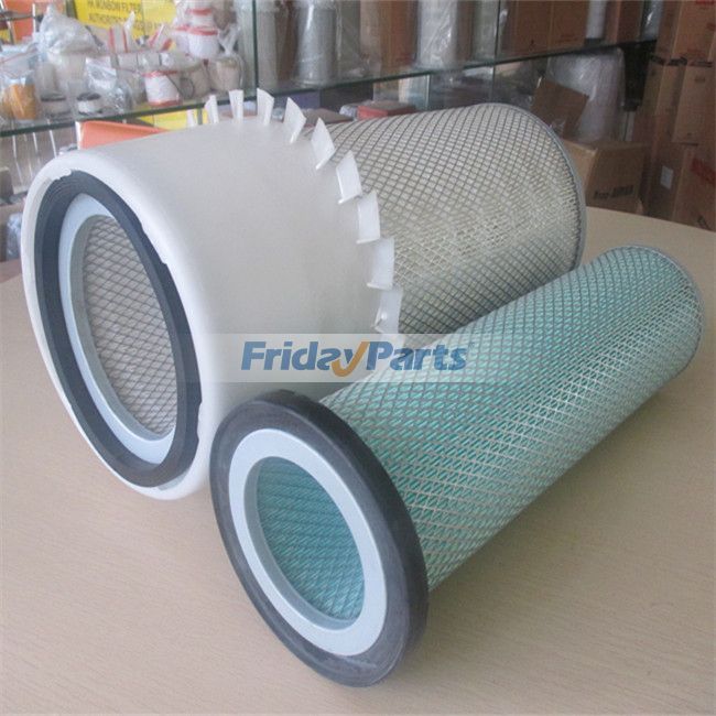 Para filtro de aire Komatsu 4D105 6131-82-7010 y 600-181-8360 de FridayParts