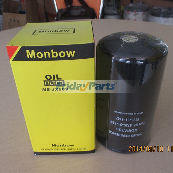 Für Komatsu PC200-6 PC210-6 PC210-6D PC210LC-6 PC220-6 PC230-6 PC250-6 Ölfilter 6735-51-5141