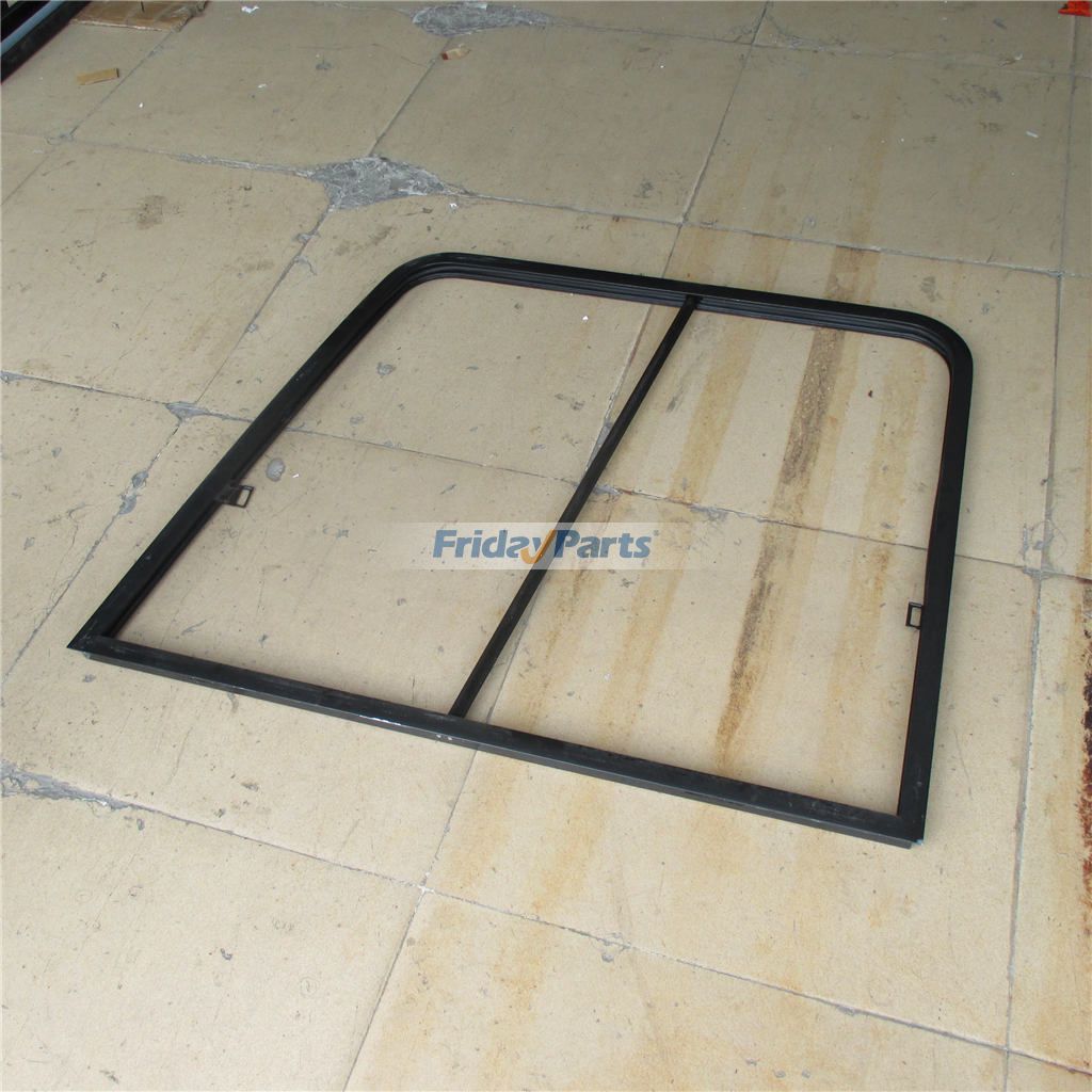 KOMATSU PC200-7 left door glass frame without Glass for Excavator