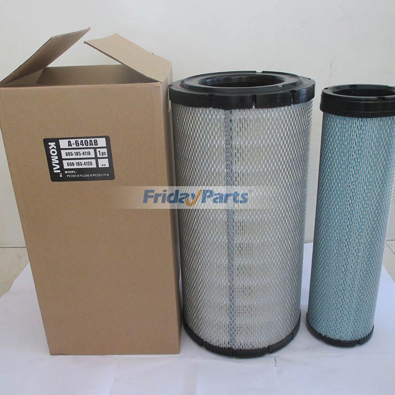 Para Sany SY55-9 SY60 SY65 Filtro de Ar B222100000593 e B222100000591