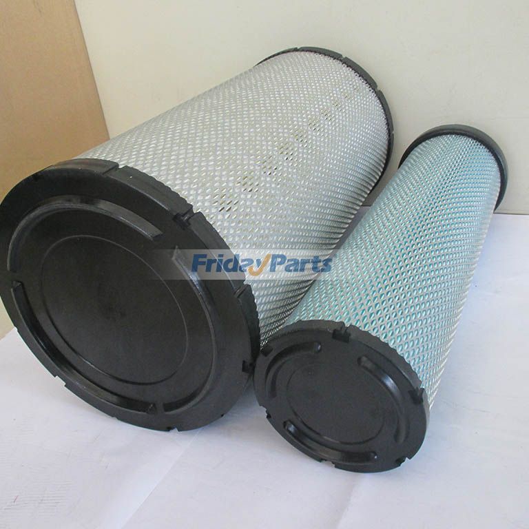 Para Sany SY55-9 SY60 SY65 Filtro de Ar B222100000593 e B222100000591 FridayParts