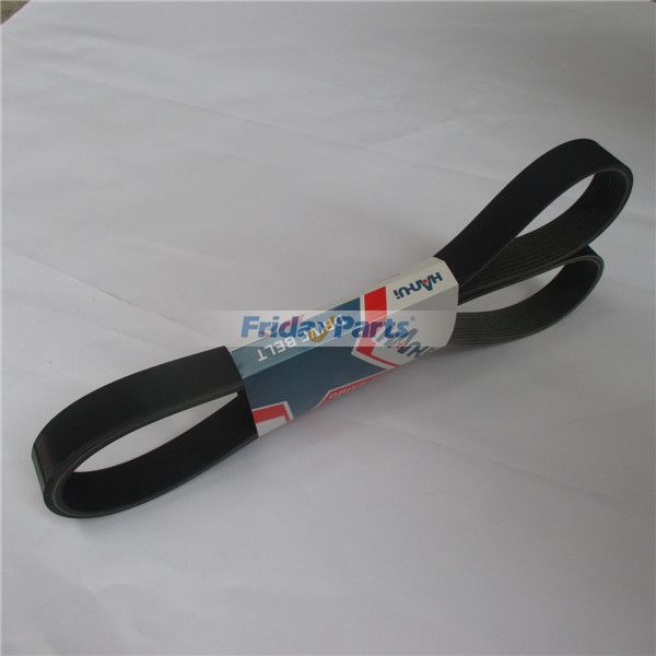 Correa de ventilador para motor 6D108 de excavadora Komatsu PC300-6 9pk1180 Para KOMATSU