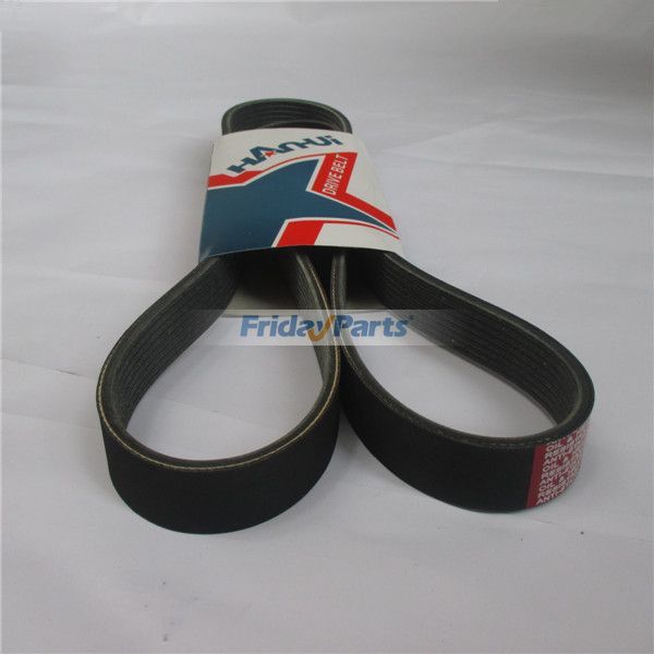 Correa de ventilador para excavadora Komatsu PC300-7 8pk1610 de FridayParts