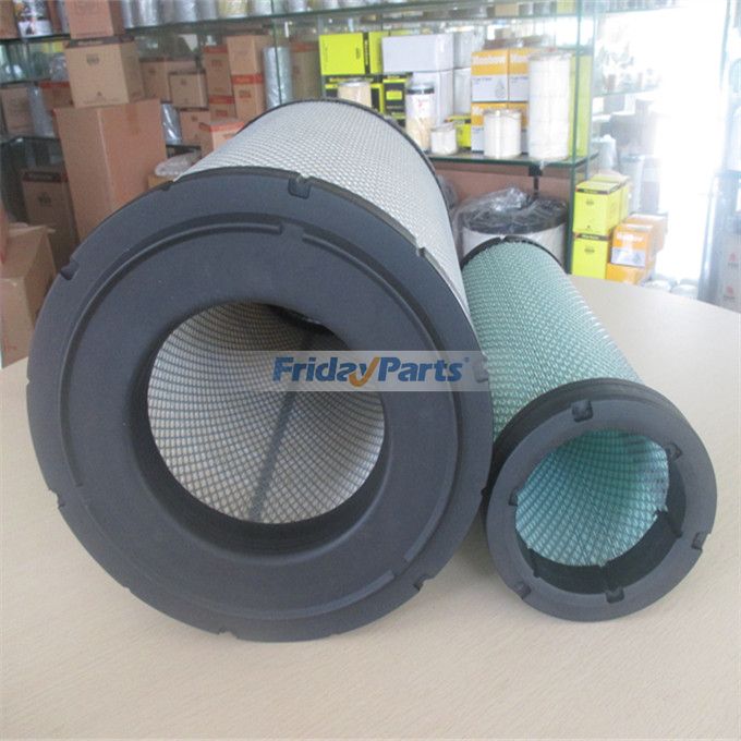 Air Filter Element 600-185-5110 and 600-185-5120 for Excavator