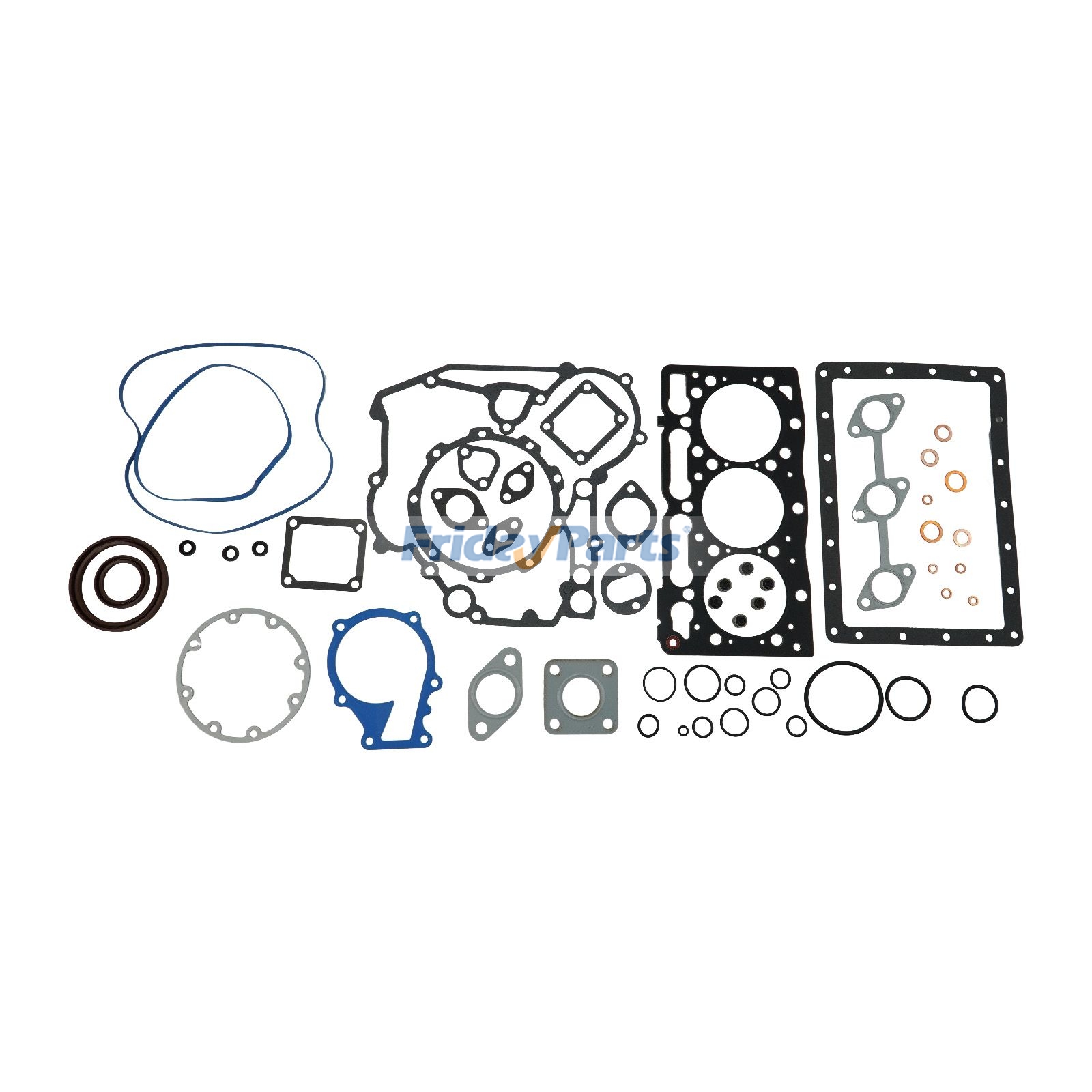 Kit completo de juntas de revisión para motor Kubota D1105 D1105-E4B 4183636 4183637 para cortadora de césped Jacobsen Fairway SLF1880 LF510 Cushman Truckster Haulster Sprayte de FridayParts