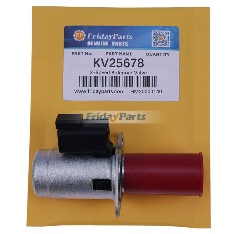 12V Solenoid Valve KV25678 for John Deere 310G 315SJ 335C 260 410G 710J 843K 848H 435 437D 450J 550J 6100D 6125E