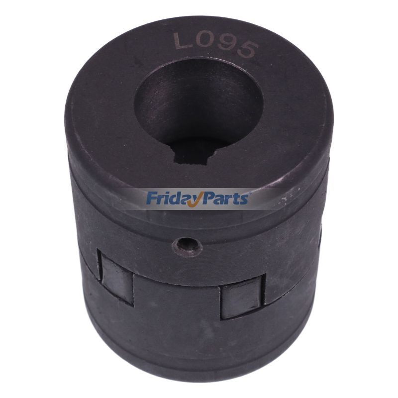 L-Backenkupplung Kupplungssatz & Gummispinne 5/8" bis 1" L095 Flexibel