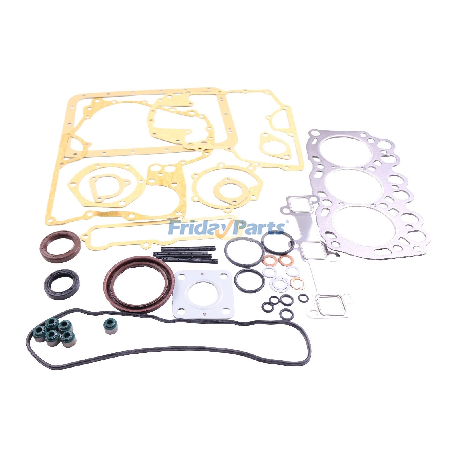 CAT用,DOOSAN用,HYUNDAI用,Mitsubishi用,TEREX用,VOLVO用用三菱エンジンL3E用オーバーホールガスケットキット
