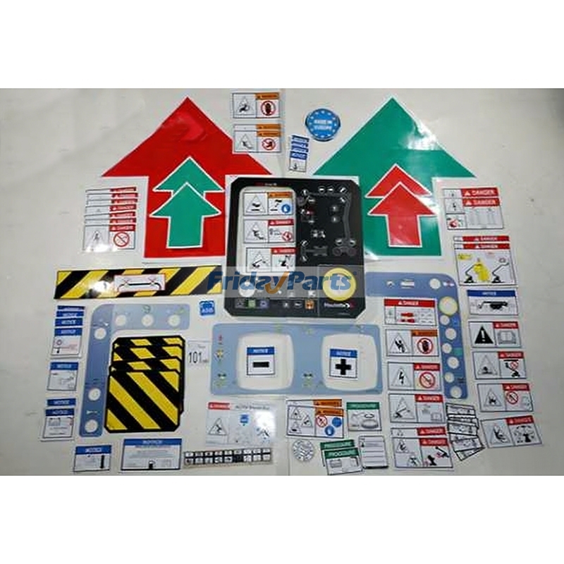 Label Kit 4000829270 for Haulotte Articulating Boom Lift HA20LE Premium Quality with 3-Year Warranty