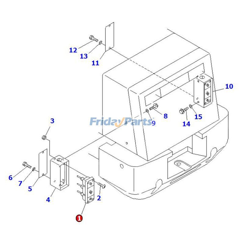 FridayParts Lampenmontagerad WA300L-3 WA380-5 WA450-3 WA700-3 WA80-3 WA900-3