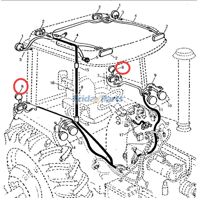 FridayParts LED Lamp