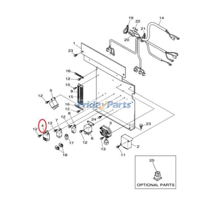 Minuterie de lampe de FridayParts