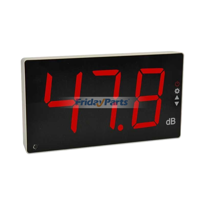 Large Screen Red LCD Display 30-130 dB Wall Hanging Type Sound Level Meter Tester With Alarm SW-525A for Measuring Decibel Noise