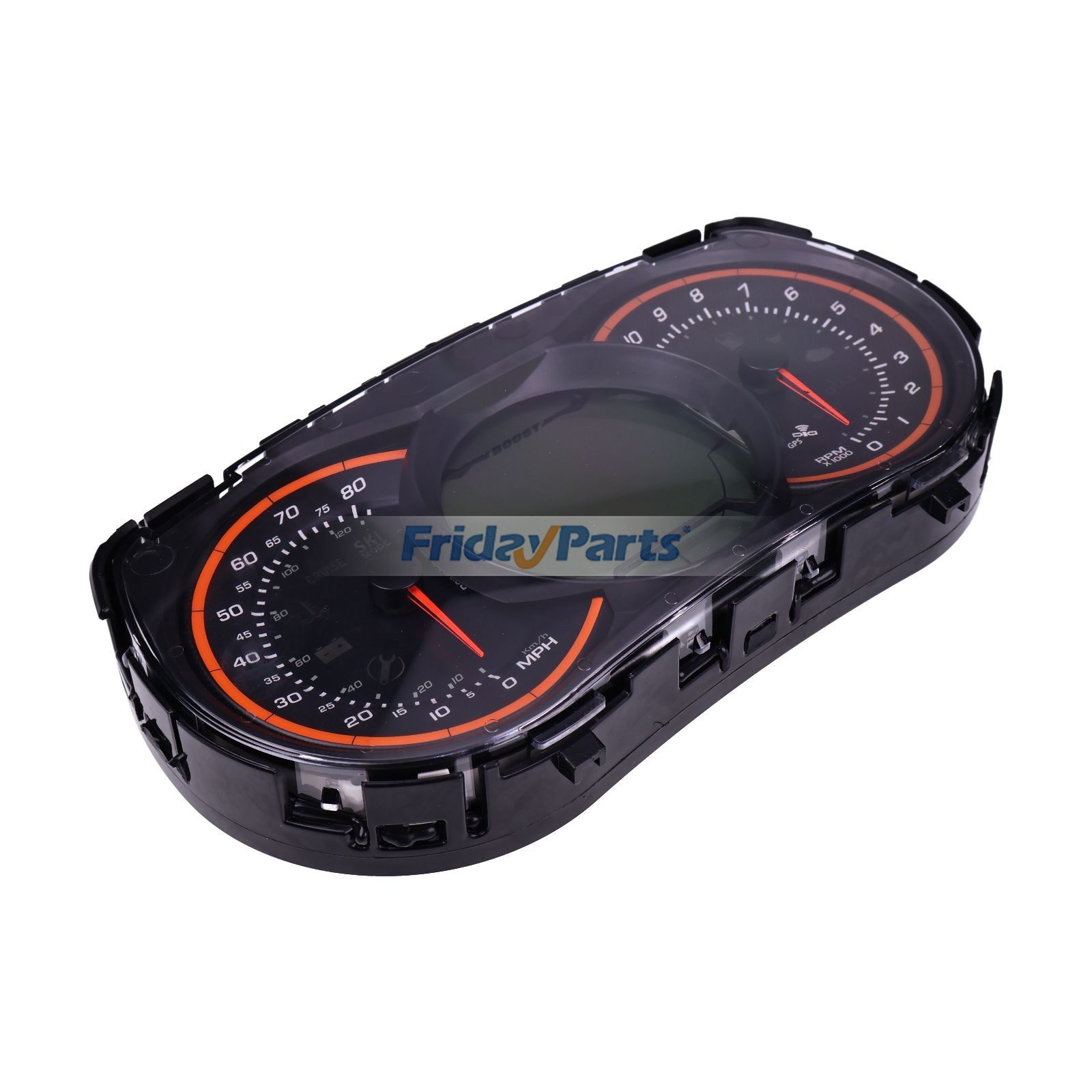 FridayParts LCD-Messgerät für Sea-Doo Personal Watercraft RXP RXT GTI GTR GTS 2016-2017