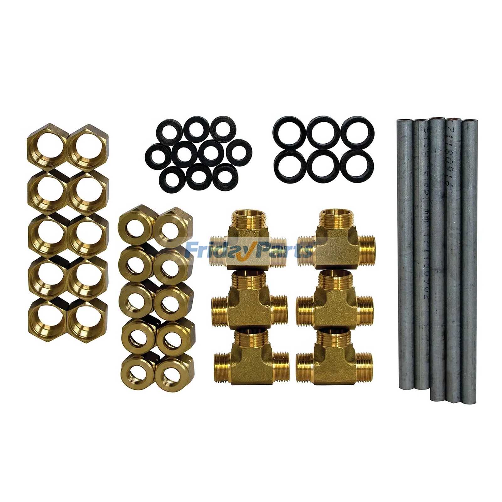 Kit de línea de combustible con fugas RE27786 para motores John Deere 6090 6076 6466 Tractor 4040 4050 4240 4250 4440 4450 4640 4650 Cargador 644C 644D 644E 644ER