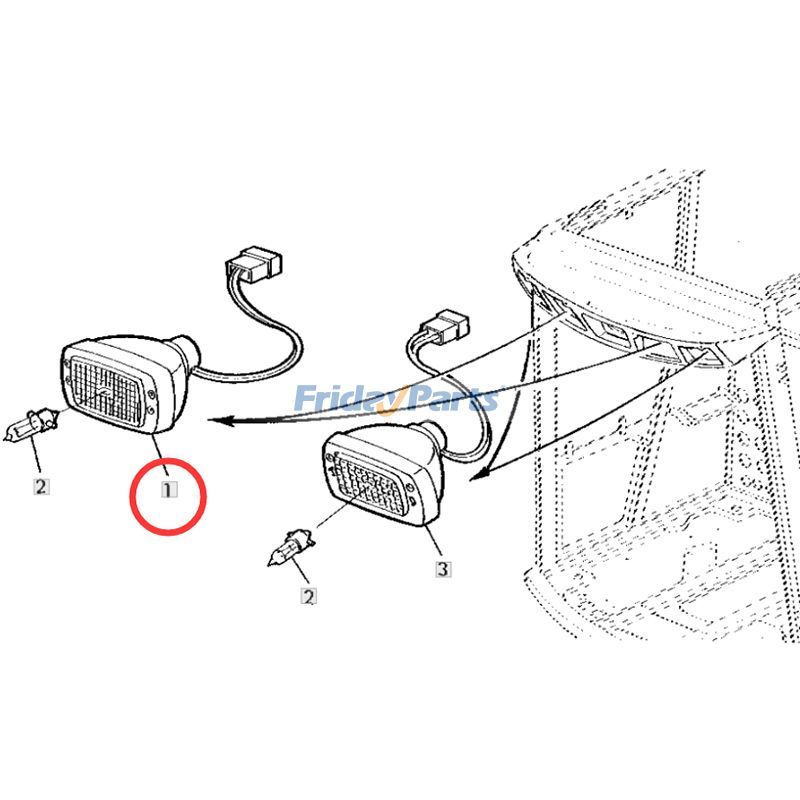 FridayPartsでLEDフラッシュマウントライトAZ41570コンバインを購入