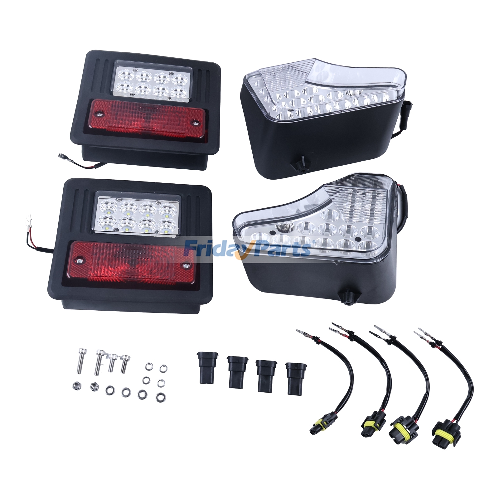 Kit de luces LED delanteras y traseras 6670284 7251341 7251340 para cargadoras Bobcat T450 T550 T630 T750 A770 S570 S595 S650 Para BOBCAT