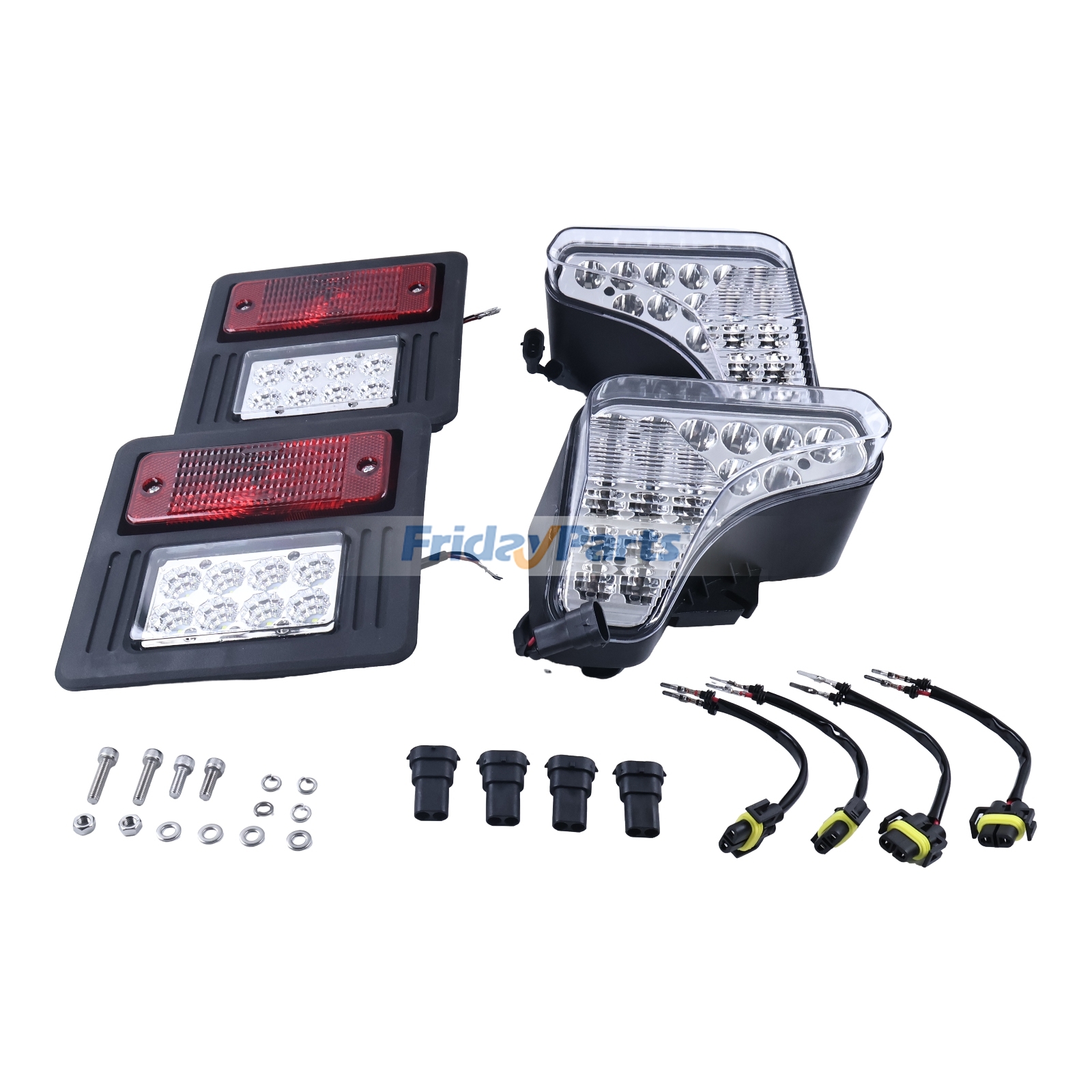 Kit de luces LED delanteras y traseras 6670284 7251341 7251340 para cargadoras Bobcat T450 T550 T630 T750 A770 S570 S595 S650