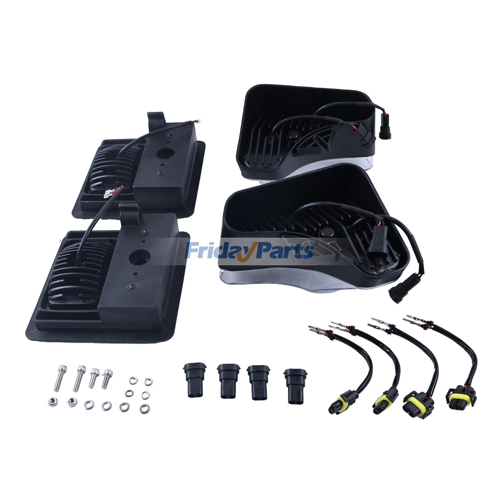 Repuesto Kit de luces LED delanteras y traseras 6670284 7251341 7251340 para cargadoras Bobcat T450 T550 T630 T750 A770 S570 S595 S650 compatible con Pala cargadora Para BOBCAT FridayParts