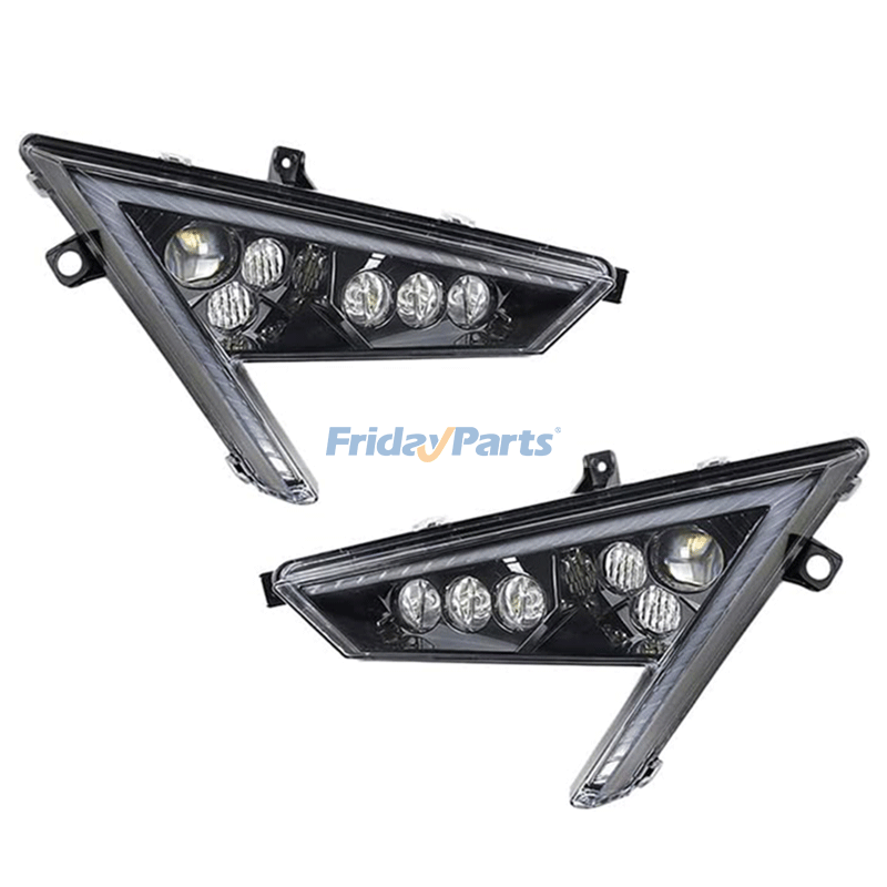 Phares à LED 2414539RGB 2414538RGB pour Polaris RZR Pro XP 4 Premium Ultimate Sport R 2020-2023 Orange Madness LE Troy Lee Designs Edition