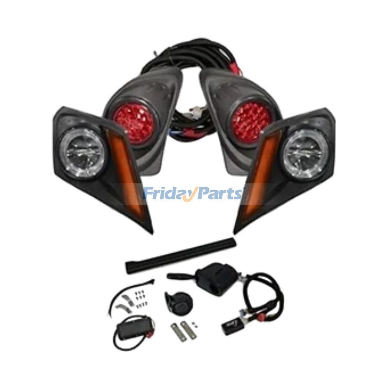 Kit phares et feux arrière à LED pour voiturette de golf GTW Yamaha Drive 2 à essence et électrique (2017 et plus)