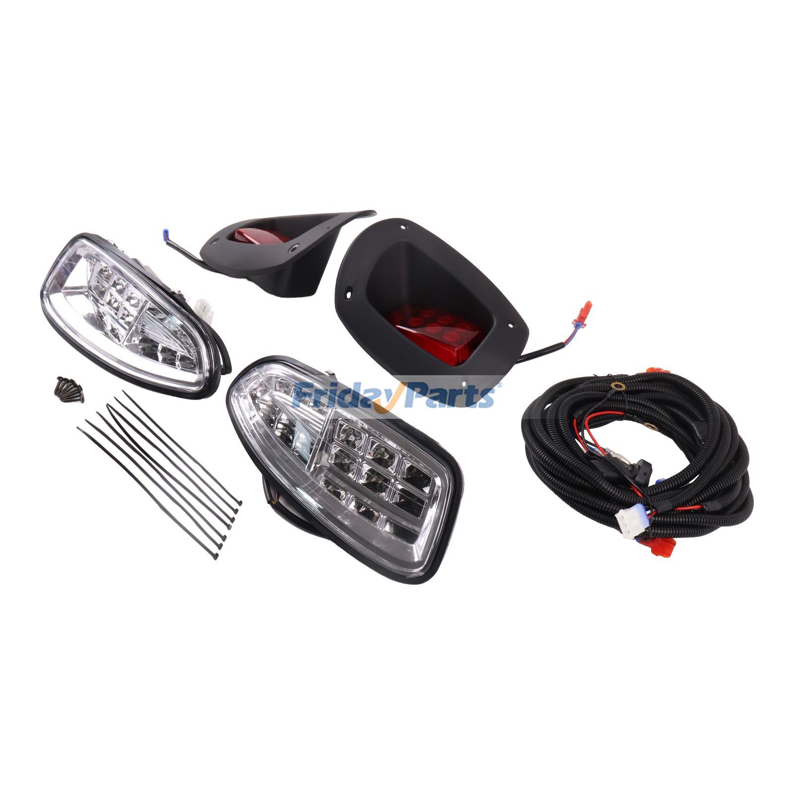 Kit de phares et feux arrière à LEDpour Voiturette de Golf