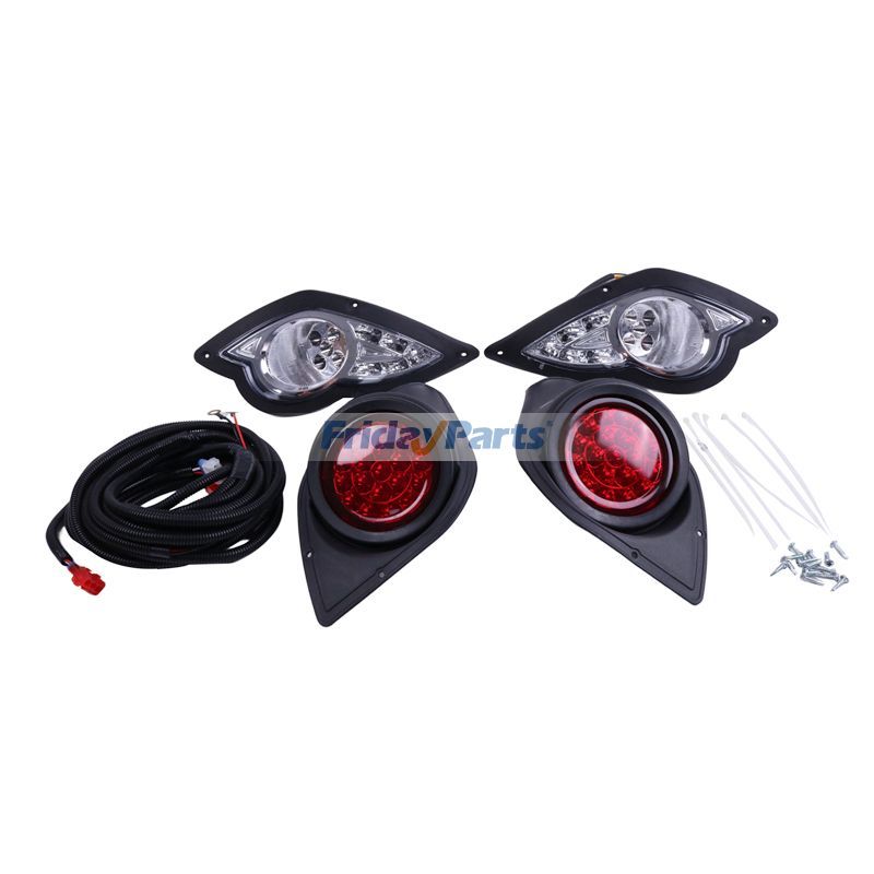 FridayParts LED-Scheinwerfer-Rückleuchten-Kit 2007-2016