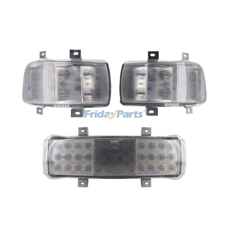 LED Hi-Lo & Flood Beam Light Kit HA87309032 for CASE Tractor Magnum 180 190 210 215 225 235 240 MX215 MX245 MX275 MX305