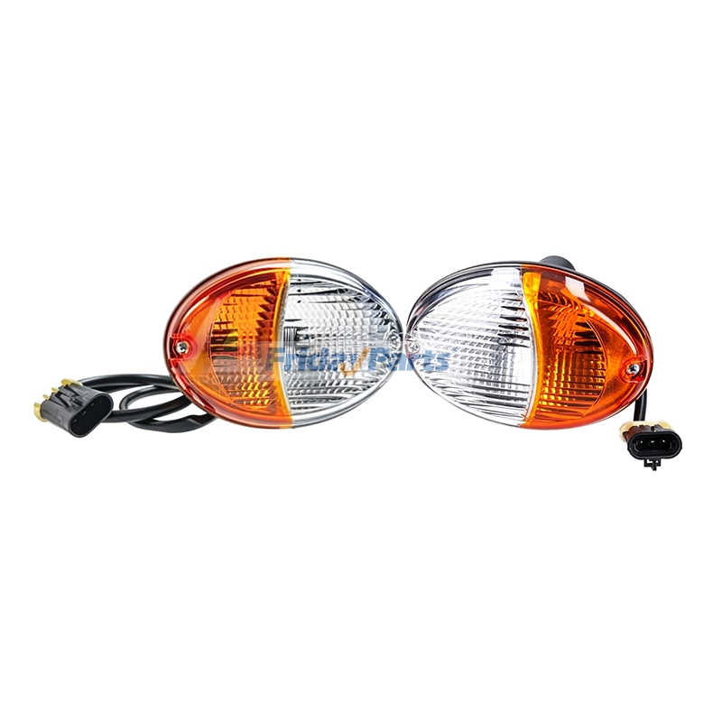 Luz LED de 12 V izquierda/derecha AL171029 AL171053 para motores John Deere 3029 4045 6068 Tractor 6110M 6135M 6230R 7215R 7250R 8400R Cosechadora 8100 8400 8800 9900