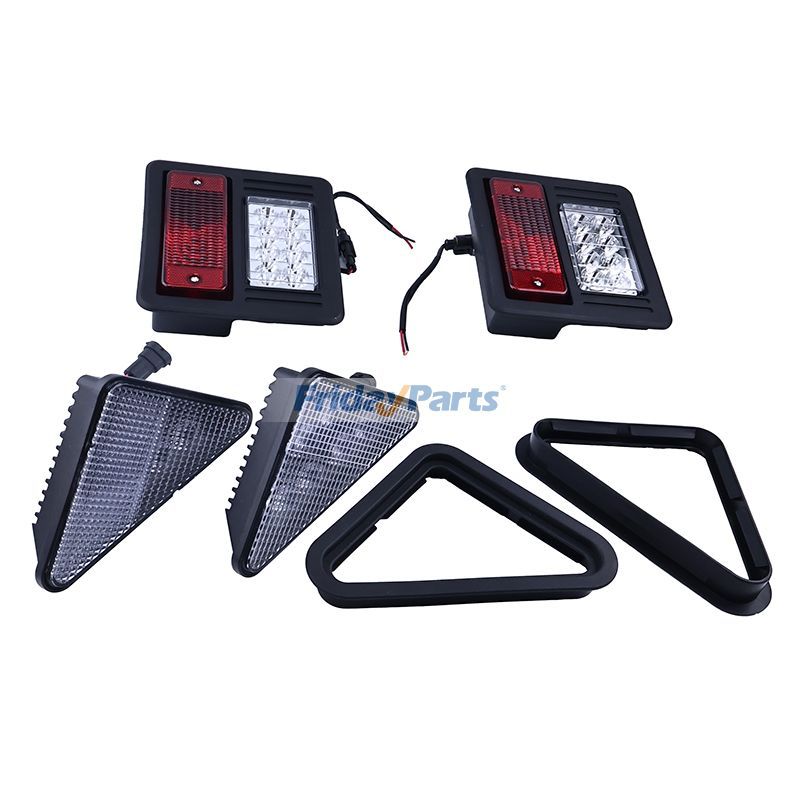 Zerone feu arrière LED 12V 10LEDs Super Bright Car Truck Trailer arrière lampe témoin de feu