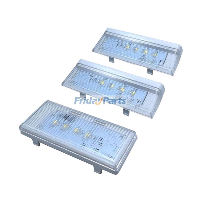 LED-Lichtset mit konischer Linse und Blende W10515057 W10515058 für Whirlpool Kenmore Maytag Kühlschränke