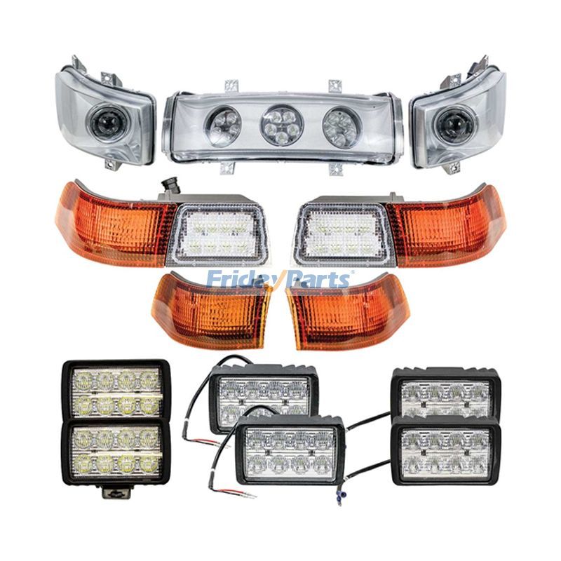 LED Light Upgrade Kit 87455676 87309029 8730903 for CASE Tractor Magnum 215 245 260 275 305 335 MX215 MX245 MX275 MX305
