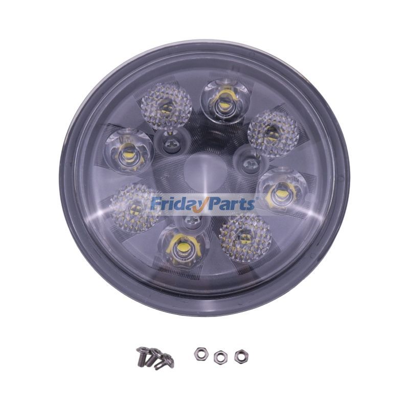 Lot de 2 feux de travail LED étanches à faisceau haut/bas 2855N 7020 8430pour Tracteur,Autres Équipements Agricoles