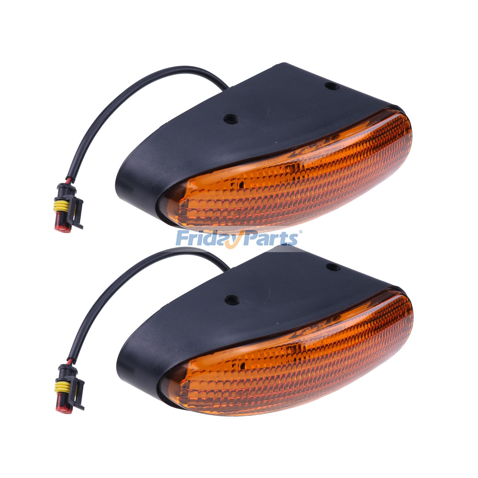 2 Pieces Warning Light RE217551 for John Deere 310G 310J 310K 310L 310SG 4320 4520 5055E 5065E 5065M