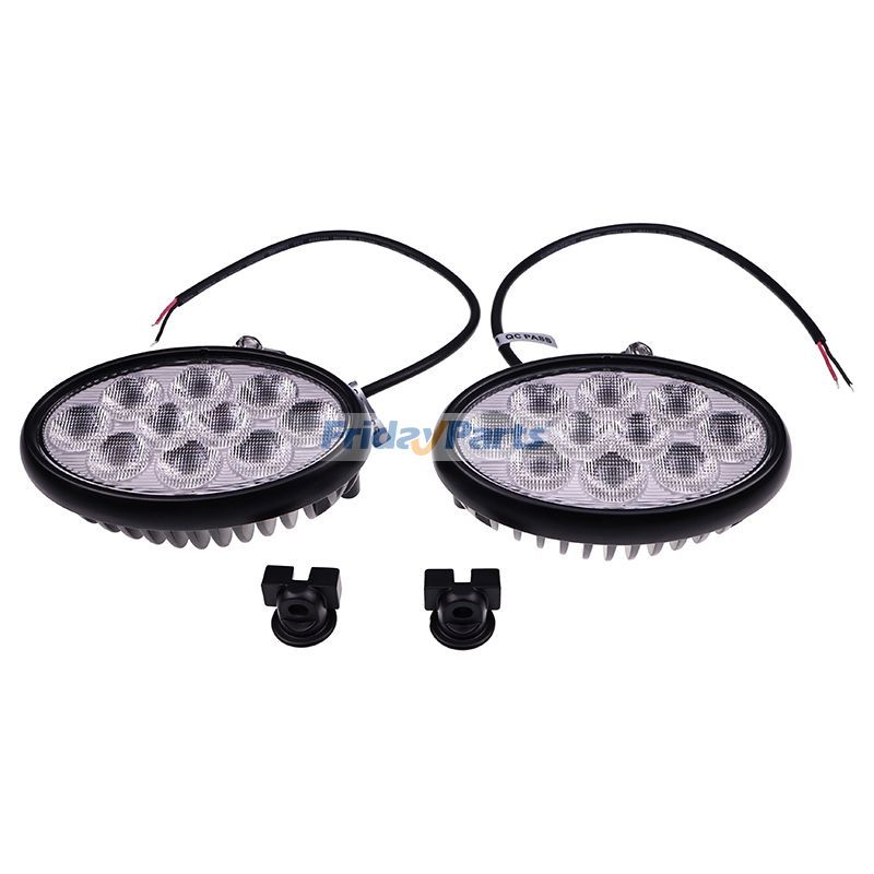 2 LED Work Lamps 84269973 for CASE Tractor Magnum 180 200 220 240 250 2654 280 310 340 380