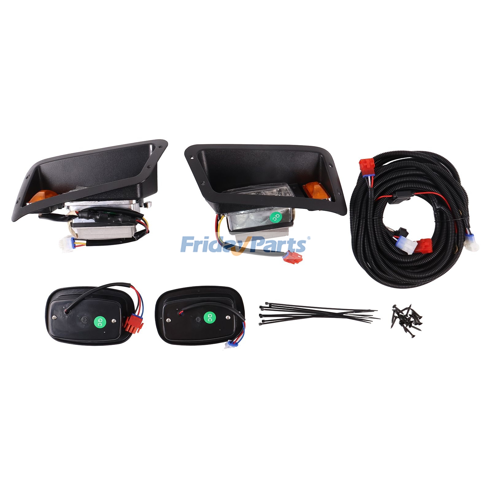 Kit phares et feux arrière à LEDpour Voiturette de Golf