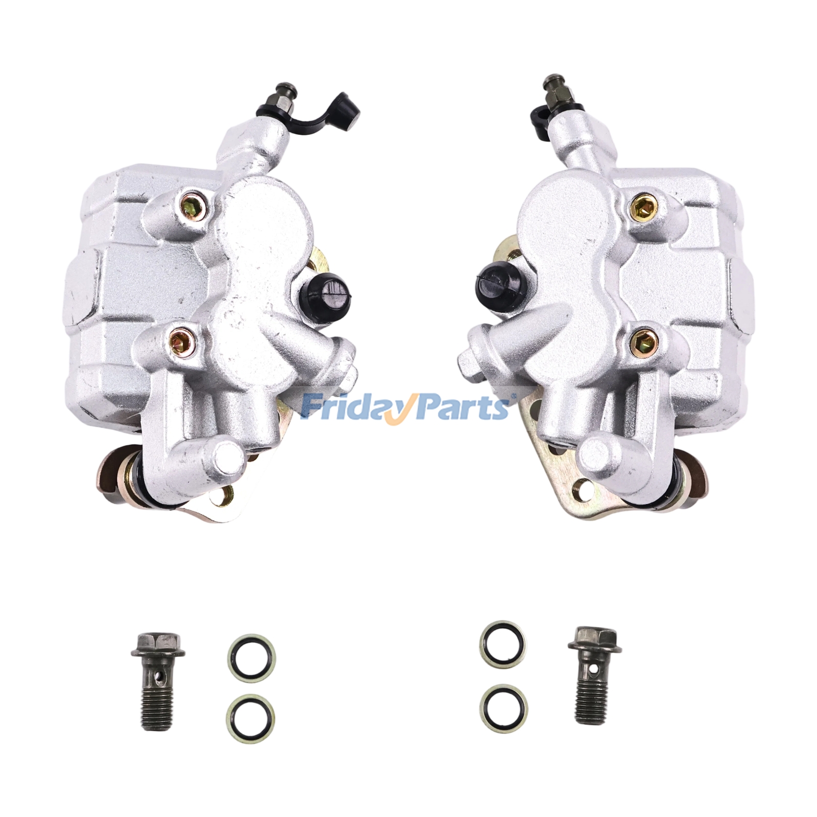 Left and Right Brake Caliper 43041-1518 43041-1519 for Kawasaki ATV 11995-2003 KLF300 Bayou 4x4 1995-1999 KLF400 Bayou 4x4