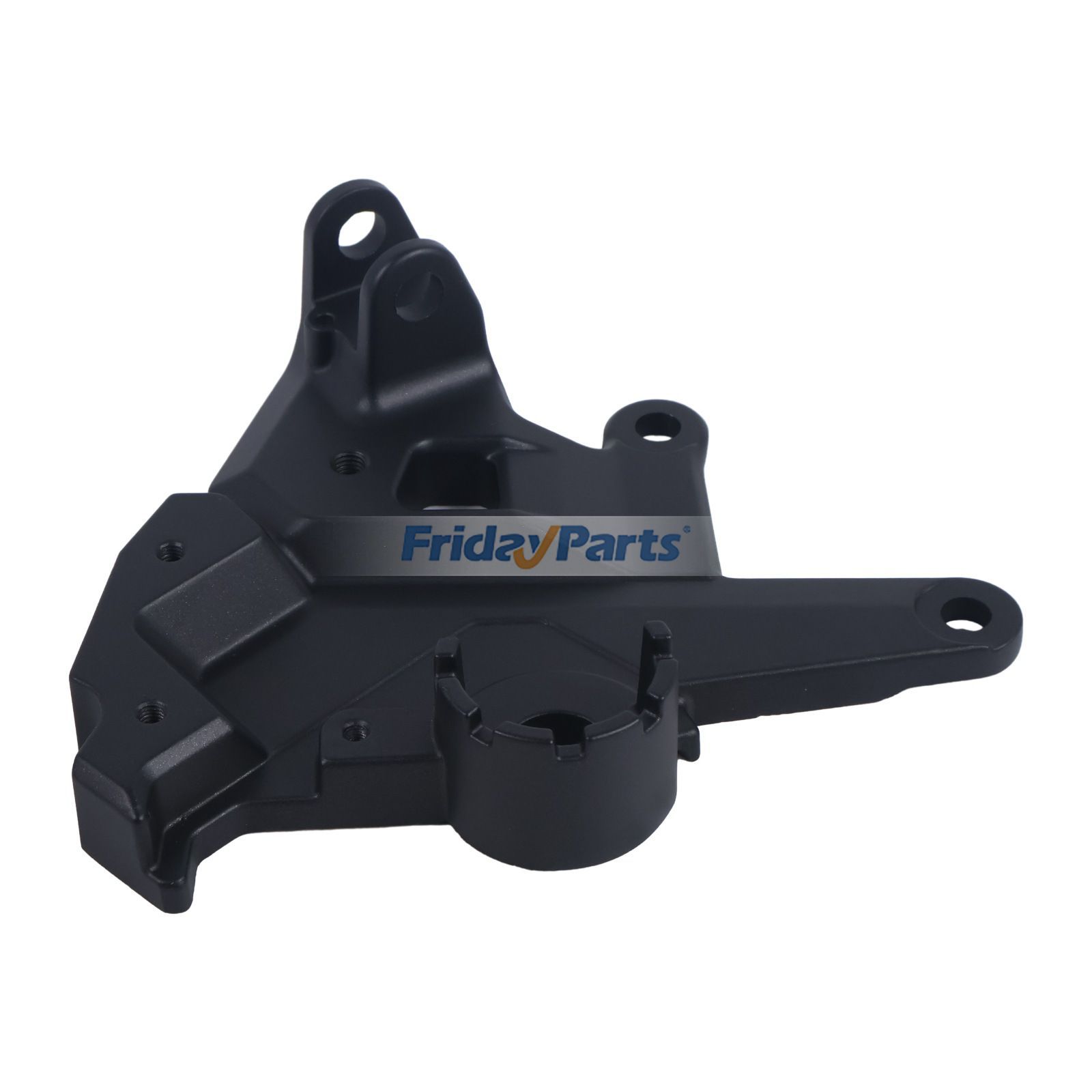 Motorcycle Left And Right Side Front Footrests Foot Pegs Pedal Bracket