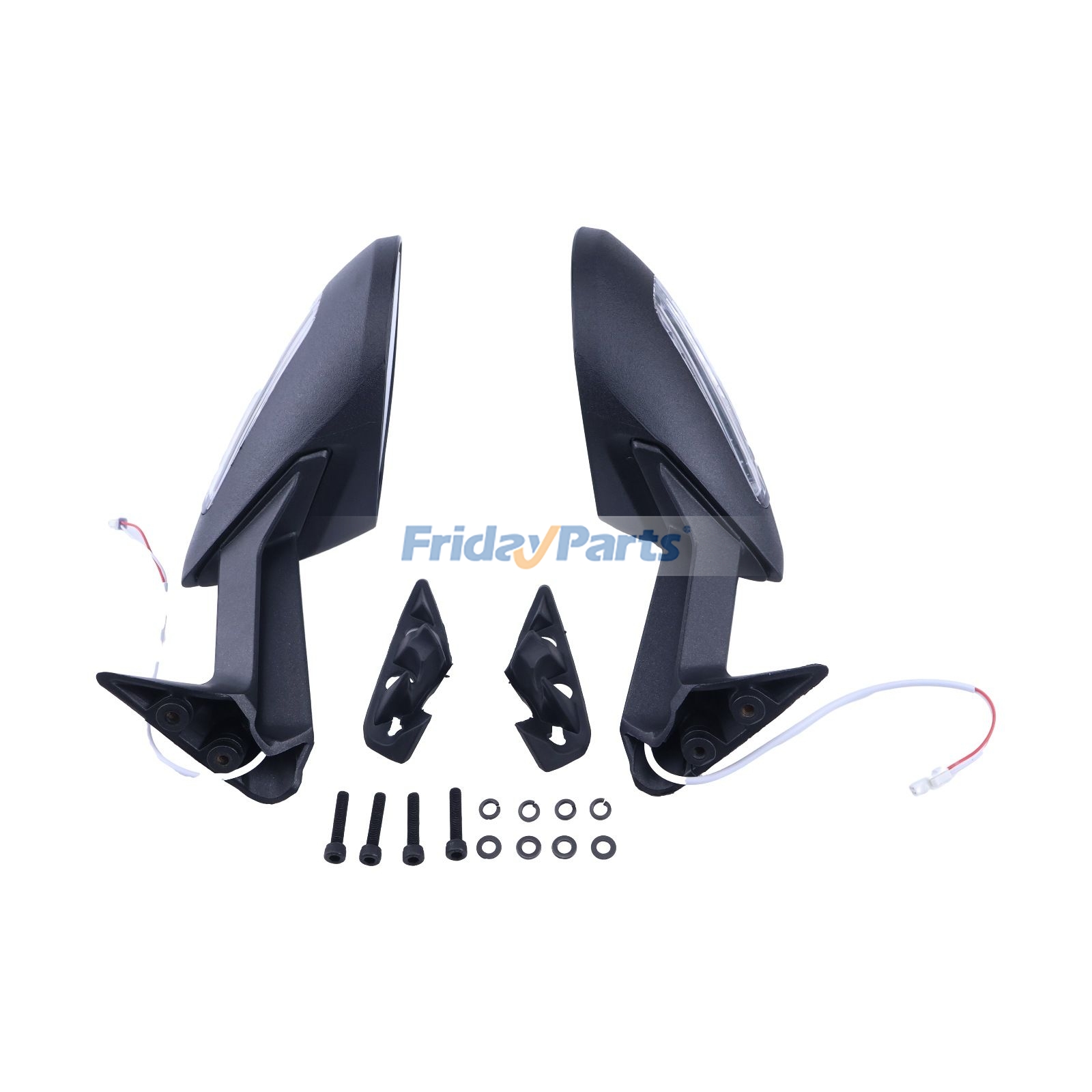 Motorcycle Turn Signal Light Mirror