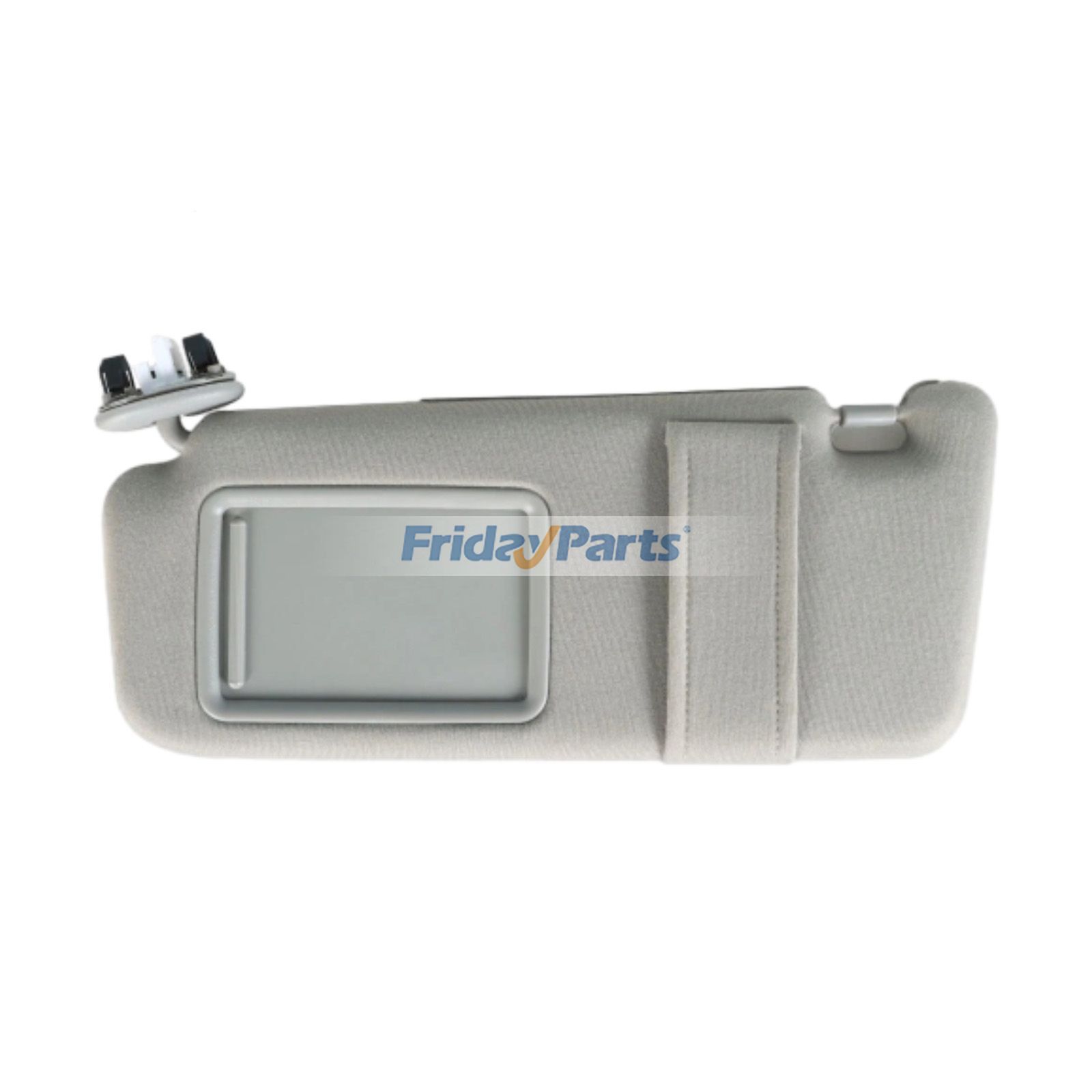 Linke graue Sonnenblende (Fahrerseite) mit Schiebedach und Leuchte 74320-06800-B0 für Toyota Camry 2.4L, 2.5L L4, 3.5L V6 2007-2011