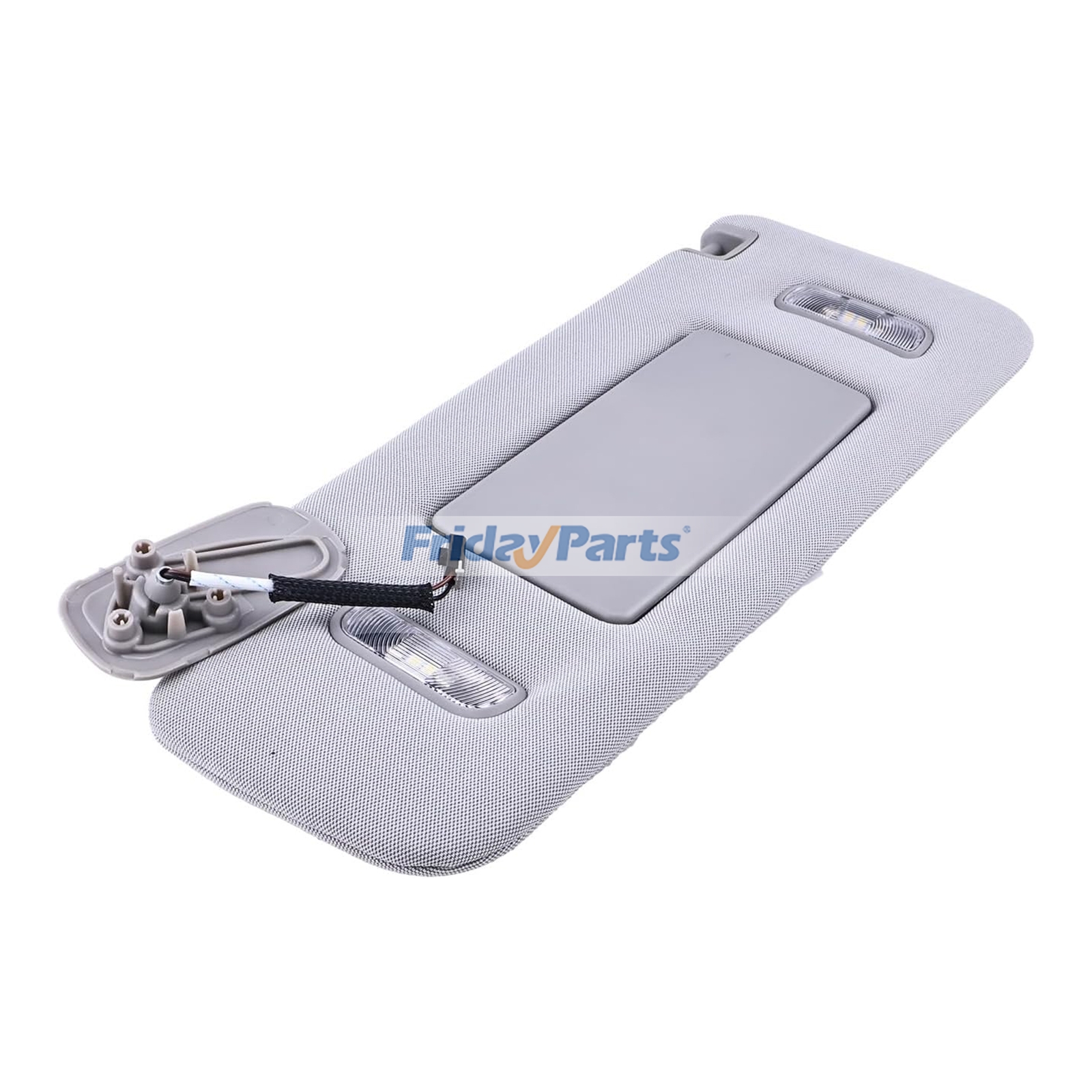 2015～2019年式キャデラック エスカレード、シボレー シルバラード、GMC シエラ用、左側運転席側サンバイザー（ライト付きミラー付き）22870346