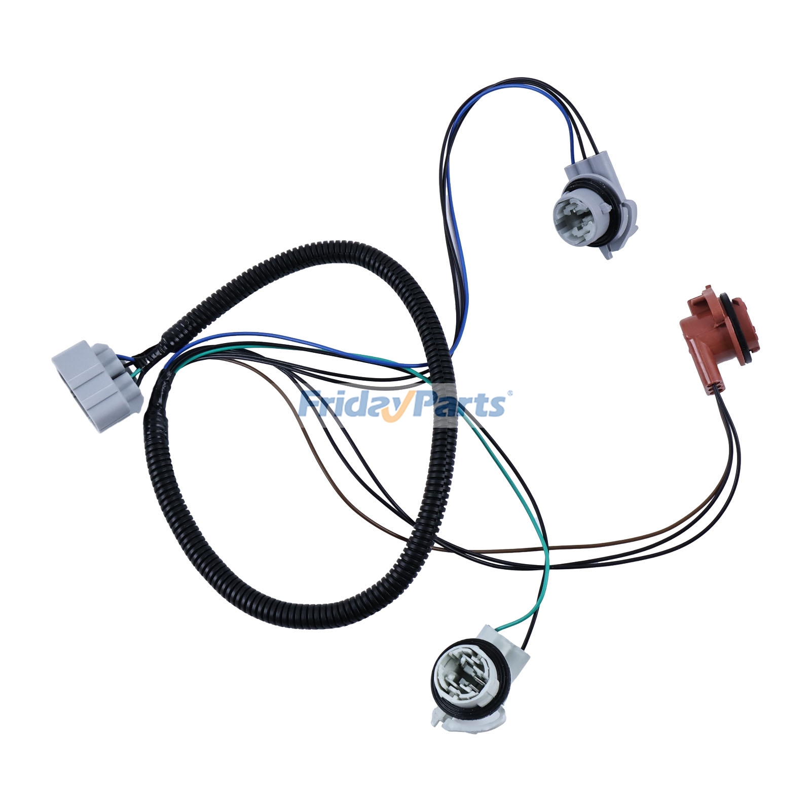 Kabelbaum für linke Rückleuchte (Fahrerseite) 88986854 16526107 für Chevrolet Suburban Silverado GMC Sierra 1999-2005