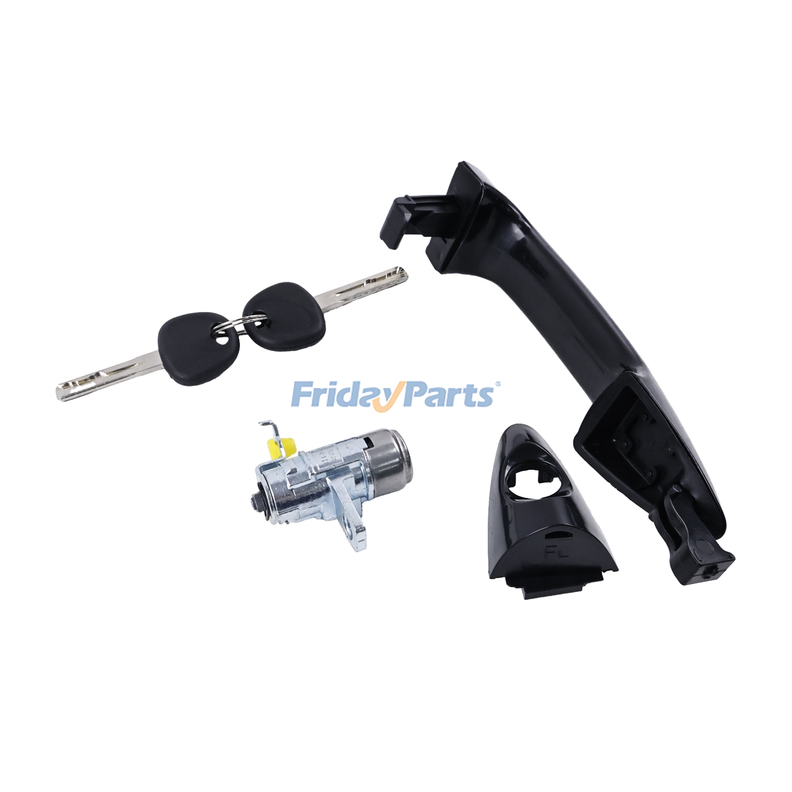 FridayParts Left Front Door Lock Kit