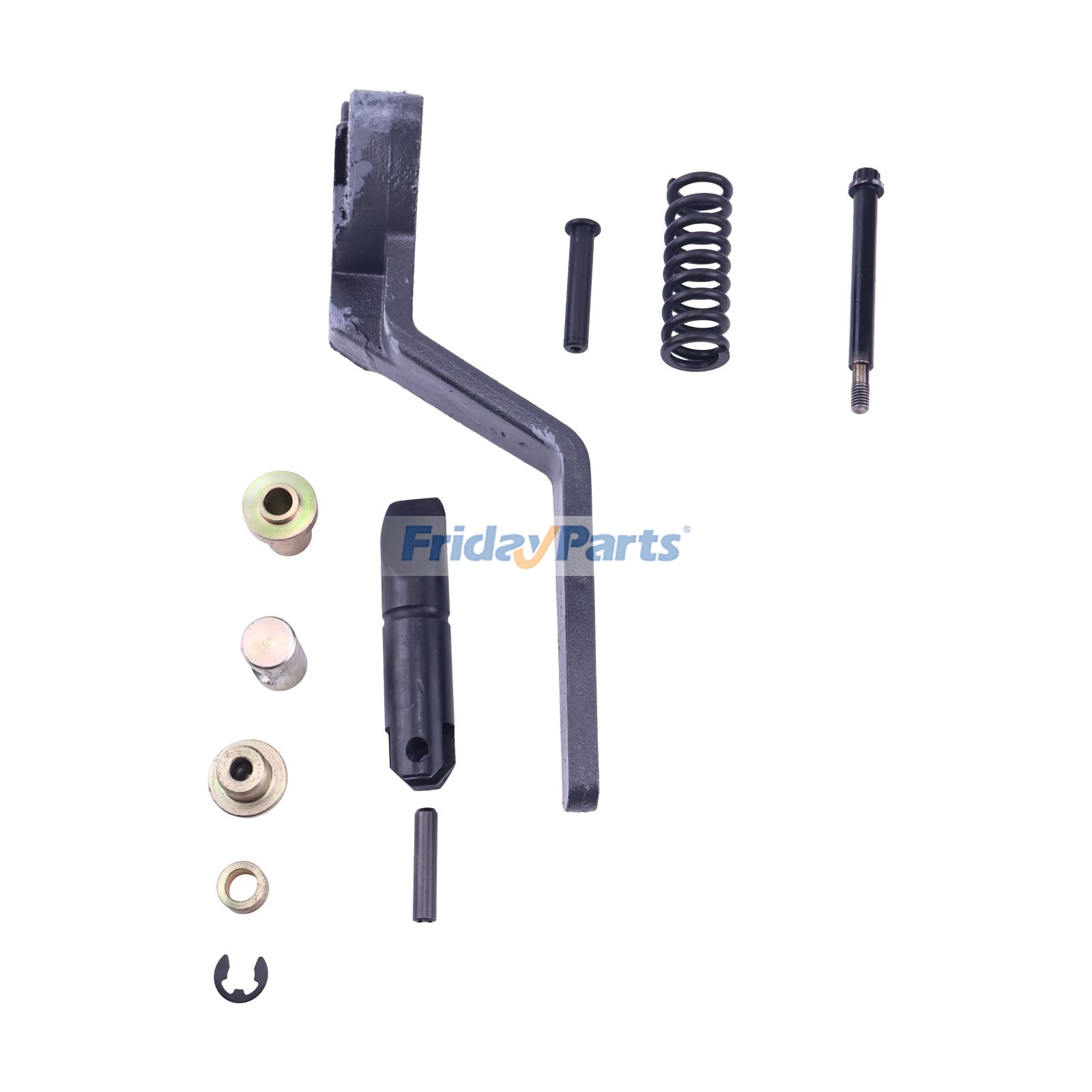 Linksseitiger Schnelldrehzahlgriffsatzfür Lader