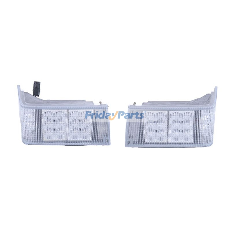 Left & Right Hand Side Headlight 91971C2 91972C2 for Yanmar Engine 3TNV82A 4TNV88 CASE Tractor 7110 7120 7130 7140 7240 7250 8910
