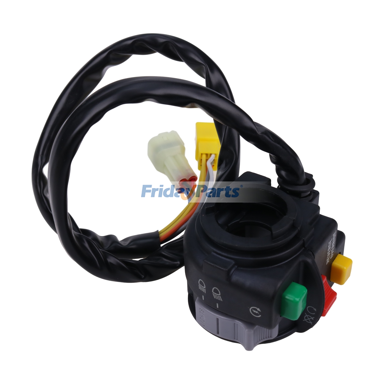 Interruptor de arranque y parada de faros delanteros del manillar izquierdo 0509-014 para Arctic Cat ATV 400 automático TRV 450 500 550 650 700 1000 Thunder 2005-2017 Para Arctic Cat