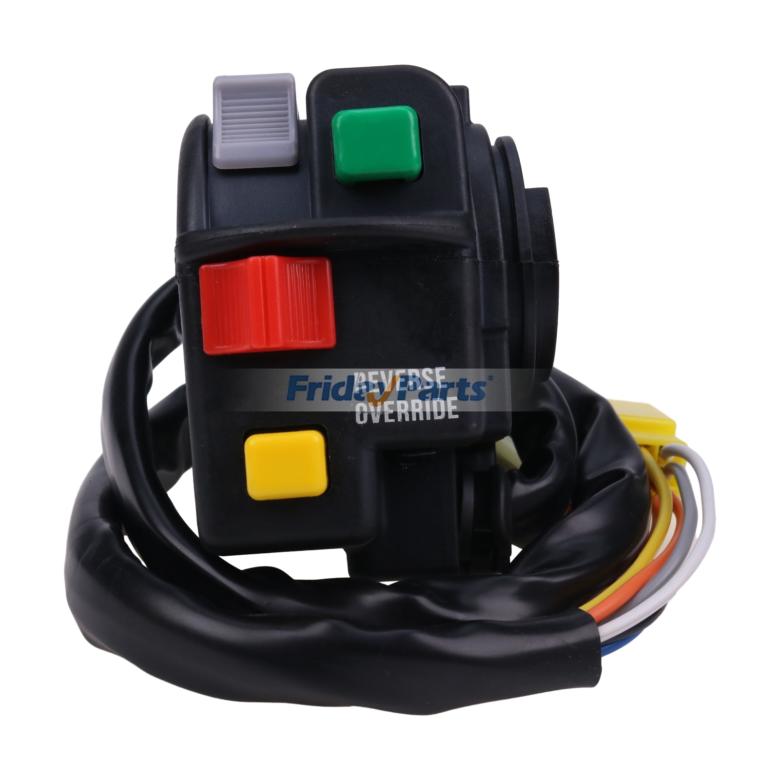 Interruptor de arranque y parada de faros delanteros del manillar izquierdo 0509-014 para Arctic Cat ATV 400 automático TRV 450 500 550 650 700 1000 Thunder 2005-2017 de FridayParts